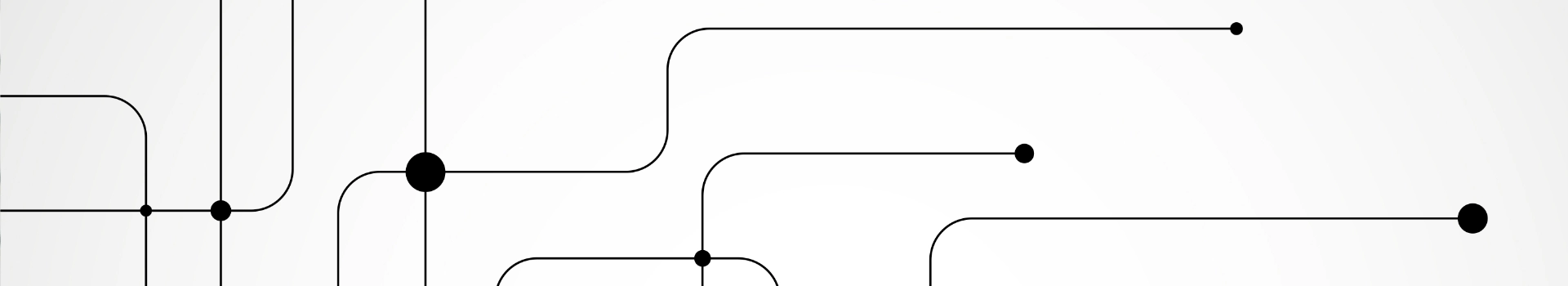 czarne linie z kropkami na łączeniach